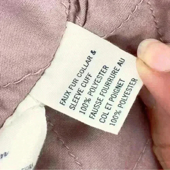 American Eagle  Corduroy Jacket Size M (fits S) Sherpa Collar Cuffs Southwestern - Picture 16 of 16